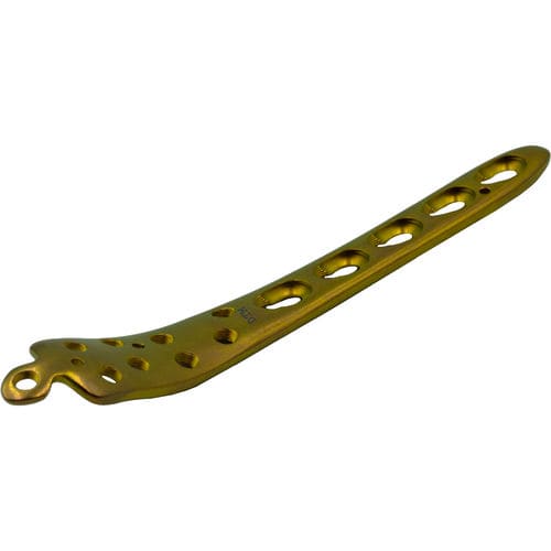 Kompressionsplatte für Tibia - DP111141 - DTM - Deva Tibbi Malzemeler - distal / Titan