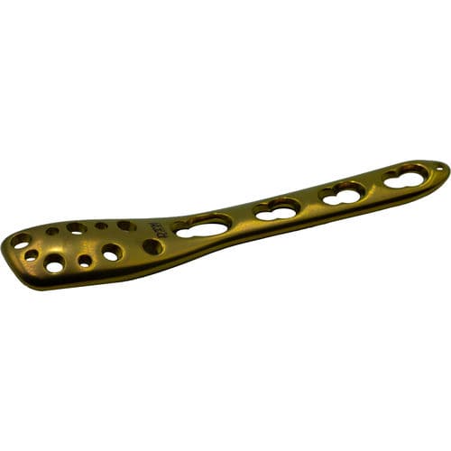 Kompressionsplatte für Fibula - DP111161 - DTM - Deva Tibbi Malzemeler - distal / Titan
