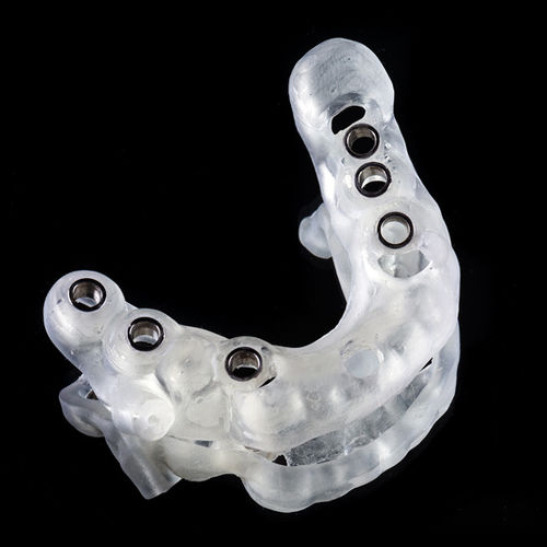 Zahnmedizinisches Material / Harz - SG-100 - GRAPHY - für 3D-Druck / für Implantatsysteme / transparent