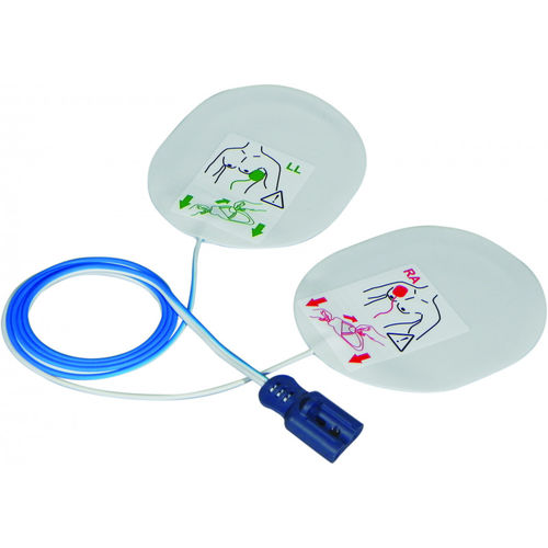 Elektrode für Defibrillator - F7950 - FIABFIAB - zum Einmalgebrauch / strahlendurchlässig