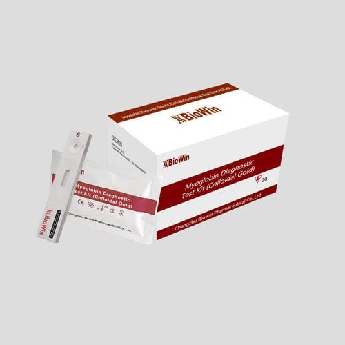 Testkit für kardiovaskuläre Erkrankungen - Changzhou Biowin Pharmaceutical Co., Ltd. - Myoglobin / IgG / für Kliniken