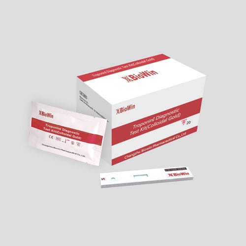 Testkit für kardiovaskuläre Erkrankungen - Changzhou Biowin Pharmaceutical Co., Ltd. - cTnI / IgG / für Kliniken