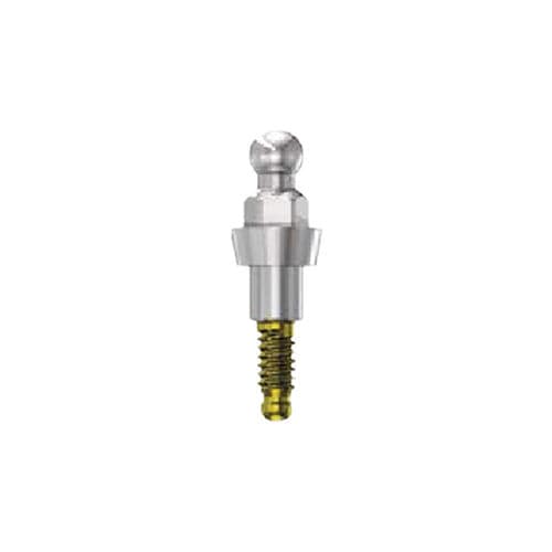 Implantat-Abutment / Titan - ASF3200 - Ora implant system GmbH  - mit Innenverbindung / Kugel / gerade