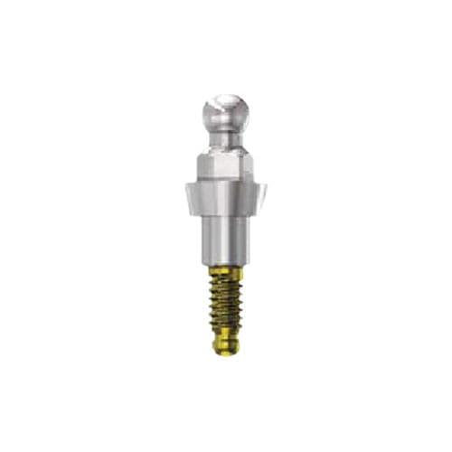 Implantat-Abutment / Titan - ASF3215 - Ora implant system GmbH  - mit Innenverbindung / Kugel / gerade