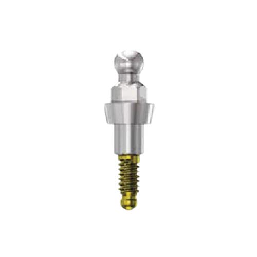Implantat-Abutment / Titan - ASF3230 - Ora implant system GmbH  - mit Innenverbindung / Kugel / gerade