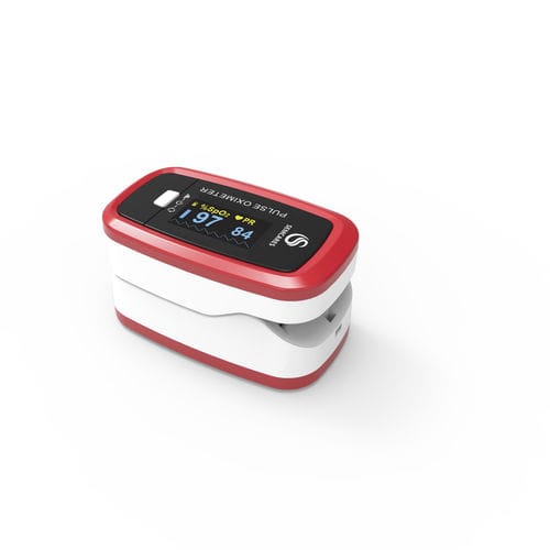 Fingerpulsoximeter - CMS50D - Semcares - kompakt / medizinisch / für häusliche Krankenpflege