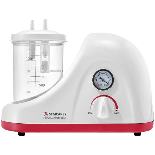 Batteriebetriebene chirurgische Absaugpumpe - H003-A - Semcares - für kleine Chirurgie / tragbar