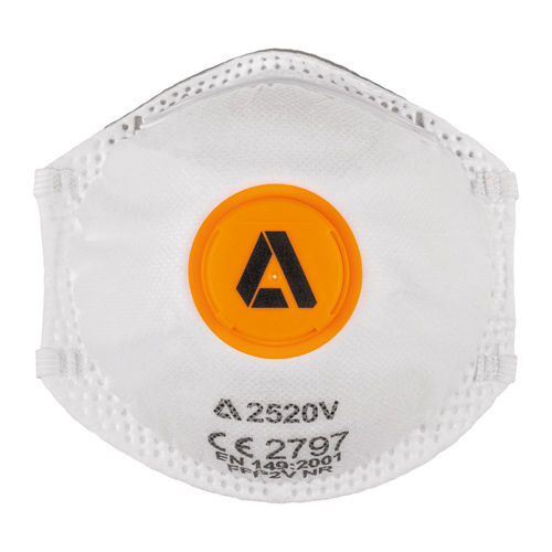 FFP2-Atemschutzmaske - 2520V - Globus Group - mit Exspirationsventil / schalenförmig / unisex