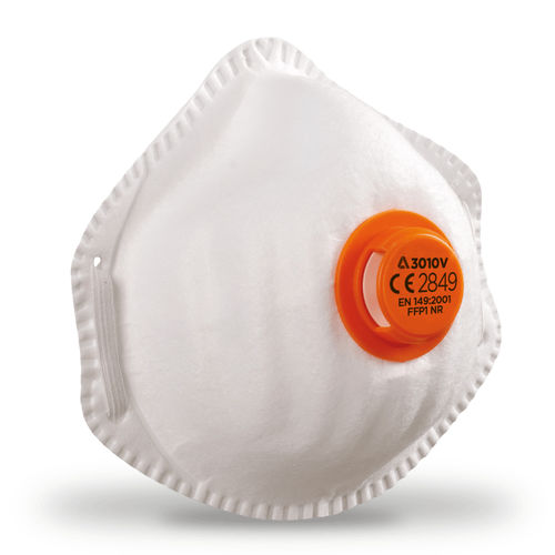 FFP1-Maske - 3010V - Globus Group - Polypropylen / Polyester / mit Exspirationsventil