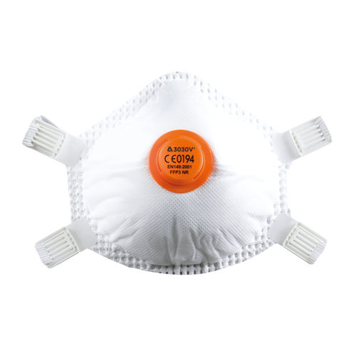 FFP3-Maske - 3030V+ - Globus Group - Polypropylen / mit Exspirationsventil / schalenförmig
