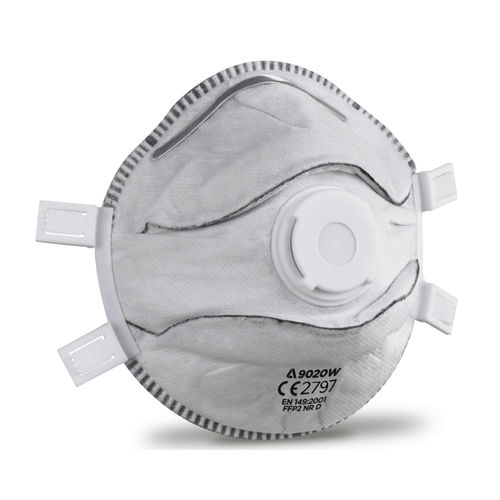 FFP2-Maske - 9020W - Globus Group - Polypropylen / mit Exspirationsventil / schalenförmig