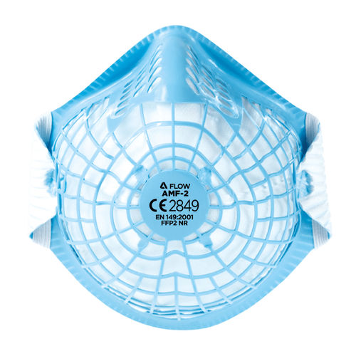 FFP2-Maske - AMF-2 - Globus Group - Polypropylen / mit Exspirationsventil / schalenförmig