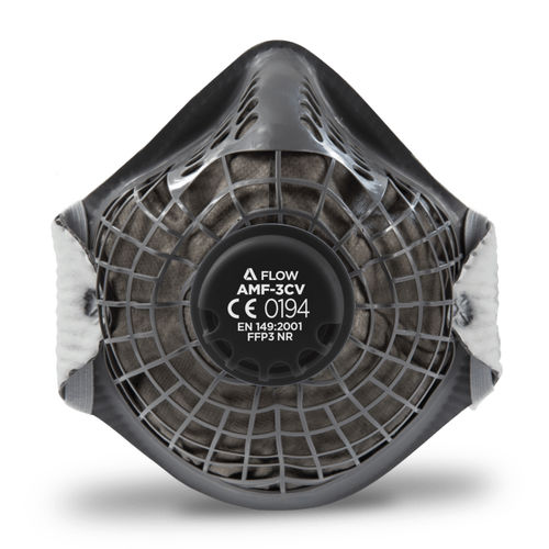 FFP3-Maske - AMF-3CV - Globus Group - Polypropylen / mit Exspirationsventil / mit Aktivkohlefilter