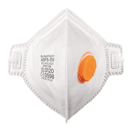 FFP3-Maske - ASF-3V - Globus Group - Polypropylen / mit Exspirationsventil / unisex