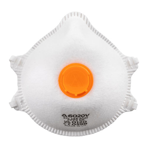 FFP2-Maske - 6020V - Globus Group - Polypropylen / ohne Latex / mit Exspirationsventil