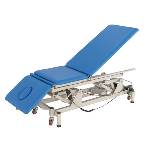 Rehabilitations-Untersuchungsliege - KD-DZC-01 - Changzhou KonDak Medical Rehabilitation Equipment - elektrisch / höhenverstellbar / dreiteilig