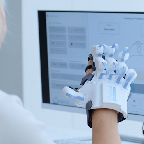 Handbeweglichkeits-Rehabilitationssystem - HandyRehab™ - Shanghai Fuliye Intelligent Technology - computerbasiert