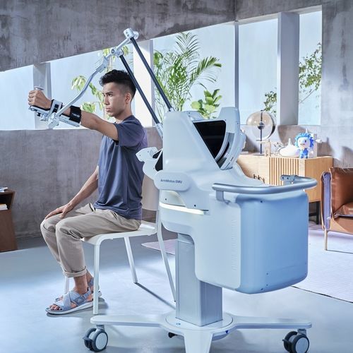 Rehabilitationssystem für Armbeweglichkeit - ArmMotus™ EMU - Shanghai Fuliye Intelligent Technology - robotisiert