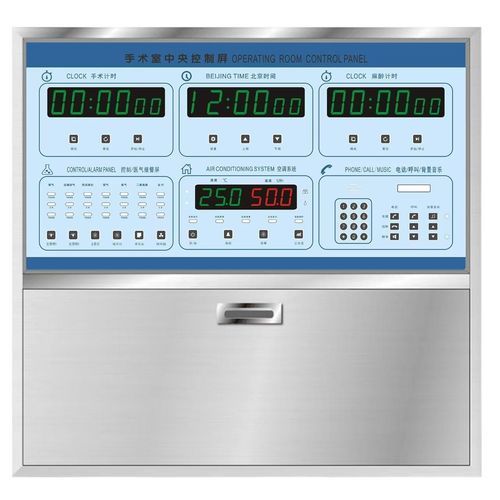 Durchfluss-Bedienfeld - FY-Six-Screen - Jiangsu Fuyou Medical - Druck / Gas / für OP-Saal