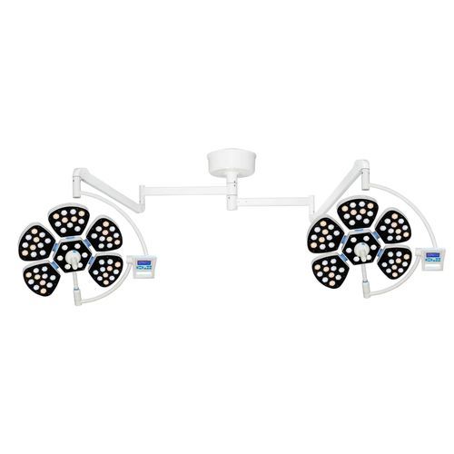 Deckenmontierte OP-Leuchte - FY-5+5B - Jiangsu Fuyou Medical - LED / für OP-Saal / mit 2 Armen