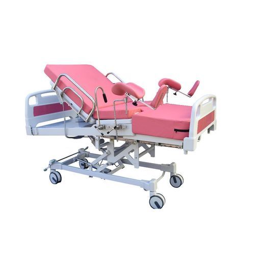 OP-Tisch / für Gynäkologie - FY-V02-D1 - Jiangsu Fuyou Medical - elektrisch / mit Hubfunktion / mit Fußstütze