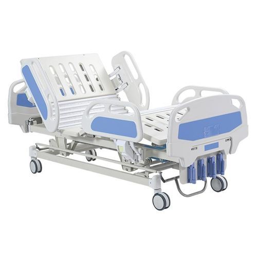 Krankenhausbett - FY-B01-III-502 - Jiangsu Fuyou Medical - manuell / höhenverstellbar / auf Rollen
