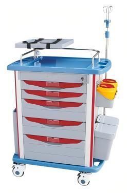 Notfallwagen - Emergency Trolley (Old Model) - Jiangsu Fuyou Medical - Medikamente / Lager / Pflege