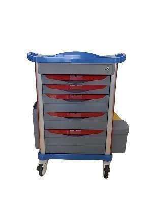Notfallwagen - FY-MT 750-B - Shanghai Fepdon Medical Equipment Co., Ltd. - für Kliniken / Medikamente / zur Medikamentenausgabe