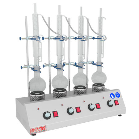 Labor-Extraktor / Soxhlet - Nükleon laboratory Equipments - manuell