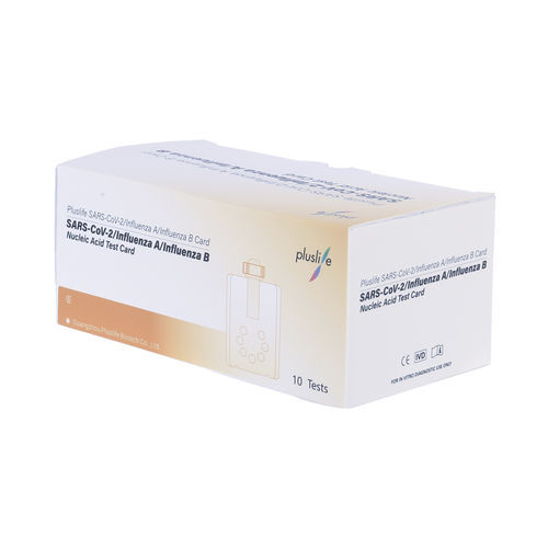 COVID-19-Testkit - Pluslife Biotech Co., Ltd. - SARS-COV-2 / Influenza A / Influenza B