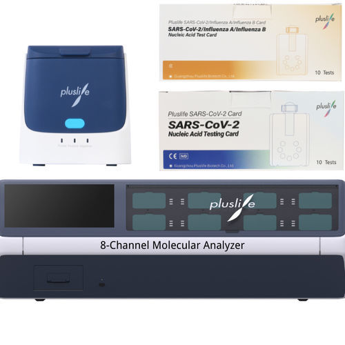 POC-Analysegerät / für STD - PM001 - Pluslife Biotech Co., Ltd. - Molekularbiologie / SARS-COV-2 / Influenza A