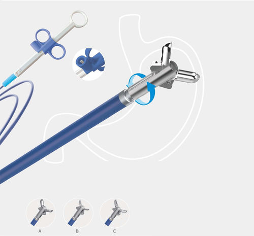 Chirurgische Zange - Jiangsu Ruitian Medical Technology - endoskopisch / für Gefäßversiegelung / gebogen