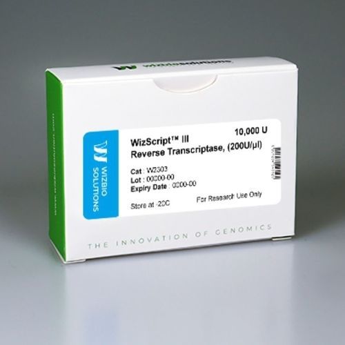 Reagenz / umgekehrte Transkriptase - WizScript™ III  - Wizbiosolutions Inc. - Enzyme / DNA-Polymerase / für Forschungszwecke