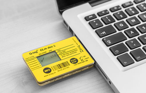 Temperatur-Datenlogger - Q-tag CLm doc LR - Berlinger - USB