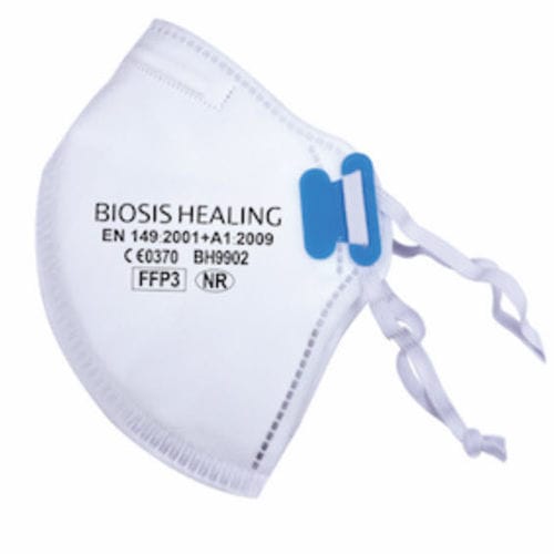 FFP3-Schutzmaske - BH-YTD-15.5×10.5 No.6 - Beijing Biosis Healing Biological Technology - Stoff / mit Filter / Halbgesicht