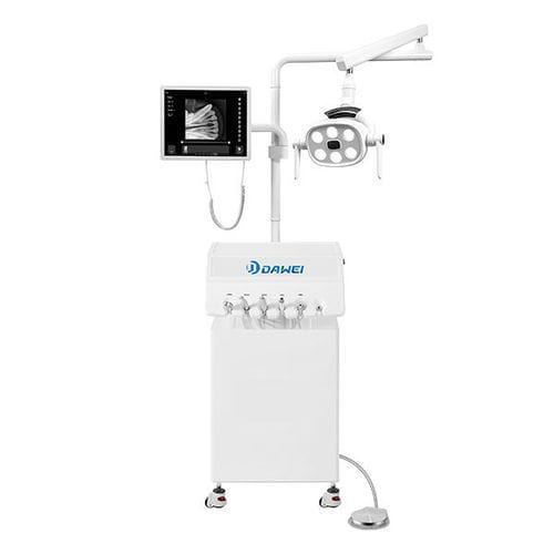 Mobile Dentaleinheit - ADP-200 - Dawei Medical - mit Monitor / mit Intraoralkamera / mit Röntgenbildgenerator