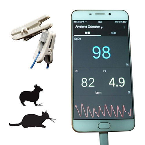 Handgerät-Pulsoximeter - M400V   - Shenzhen Raysintone Technology Co.,Ltd - medizinisch / für Veterinärmedizin / USB