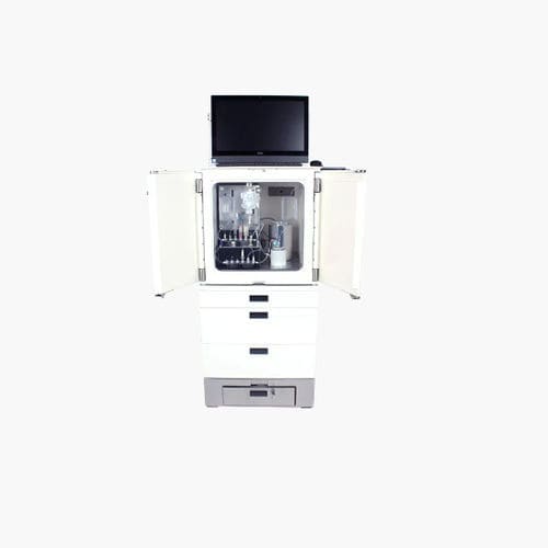 Verteilerschrank - H600 - Trasis - für radioaktives Isotop / mit Tür / mit Schublade