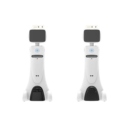 Telepräsenzroboter für Krankenhaus - M2-T - Hangzhou Amy Robot Co.,Ltd. - Telekonsultation / Telemonitoring