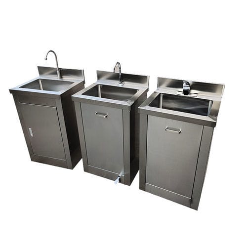 Medizinisch Spüle - Airkey Envirotech Co., Ltd. - 1 Station / 2 Stationen / wandmontiert