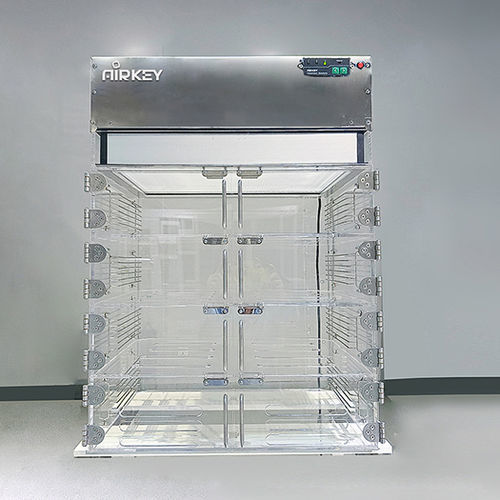 Kabine für Reinraum - Airkey Envirotech Co., Ltd. - auf Rollen / HEPA / Laminar-Flow