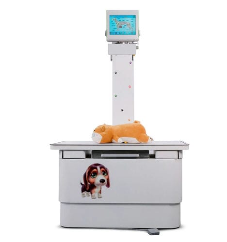 Digitales Veterinär-Röntgensystem - YSDRVET050 - Fatali Medical - mit Tisch