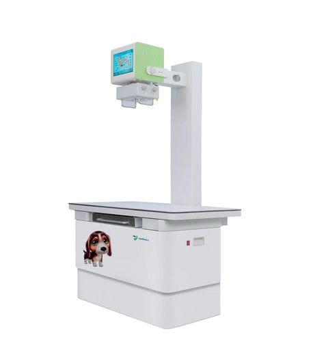 Digitales Veterinär-Röntgensystem - YSDR-VET050-B - Fatali Medical - mit Tisch