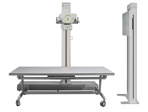 Analoges Röntgensystem - FTLDR500-B2 - Fatali Medical - für multifunktionale Röntgenaufnahmen / mit verstellbarem Tisch / mit bodenstehendem Bucky