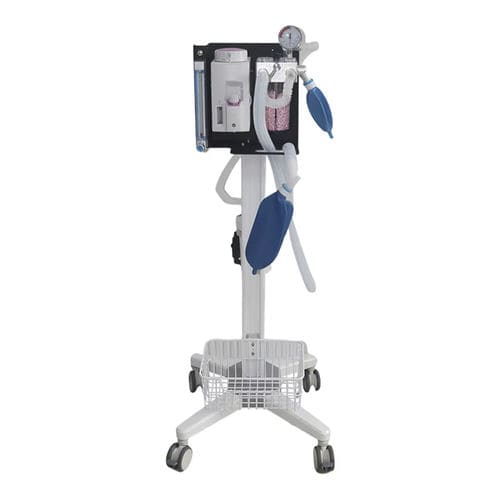 Anästhesiearbeitsplatz für Veterinärmedizin / für Kleintiere - YSAV120V1 - Fatali Medical - auf Wagen