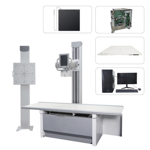Digitales Röntgensystem - FTLF650D - Fatali Medical - für multifunktionale Röntgenaufnahmen / mit bodenstehendem Bucky