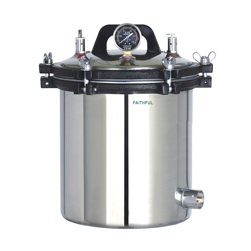 Medizinischer Sterilisator / Labor - FSF series - Huanghua Faithful Instrument Co., Ltd. - Dampf / tragbar / Edelstahl