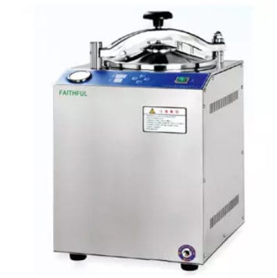 Medizinischer Sterilisator / Labor - FSF-HD - Huanghua Faithful Instrument Co., Ltd. - Dampf / vertikal / automatisch