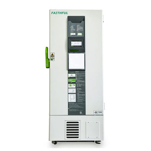 Laborgefrierschrank - FSF-86V588 - Huanghua Faithful Instrument Co., Ltd. - zur Probenlagerung / vertikal / 1 Tür