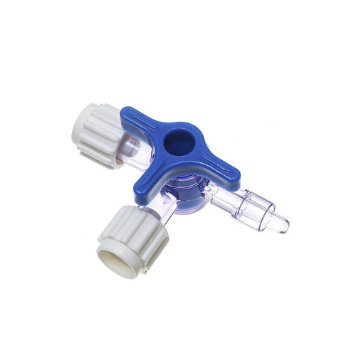 Infusionsverbinder mit Absperrhahn - SK47 - BQ+ Medical - T-förmiges